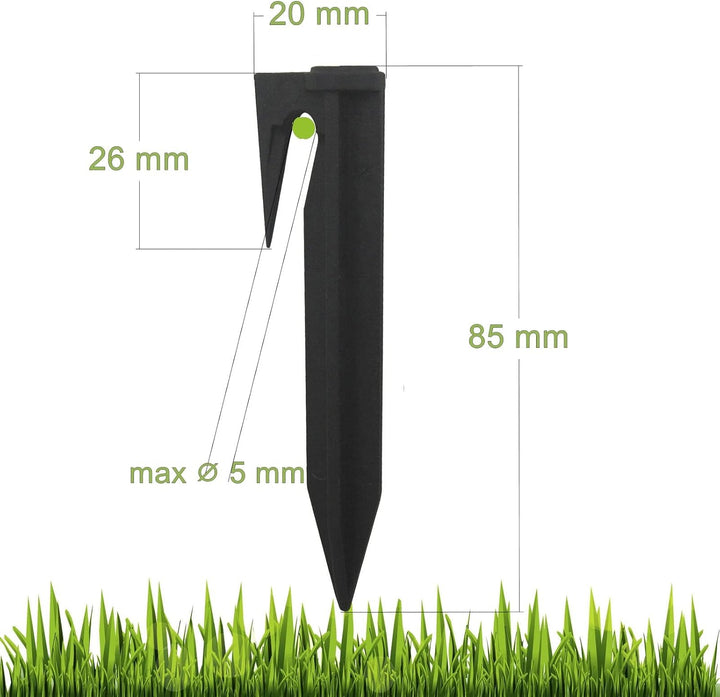 100 m / 3,4 mm Mähroboter Begrenzung Kabel Satz kompatibel mit Stihl iMOW/Viking Roboter