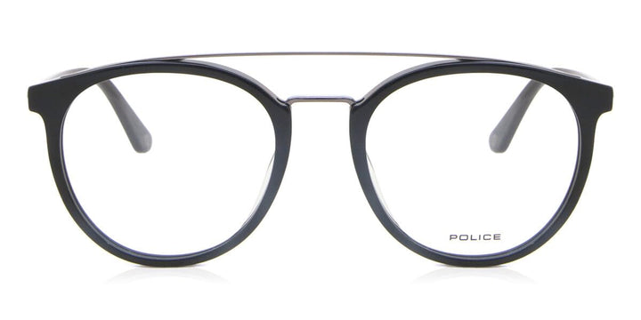 Police Unisex Vpl881510700 Sunglasses, Shiny Black, 51