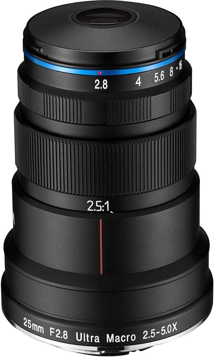 LAOWA Objektiv 25 mm f/2,8 Macro für Nikon Schwarz