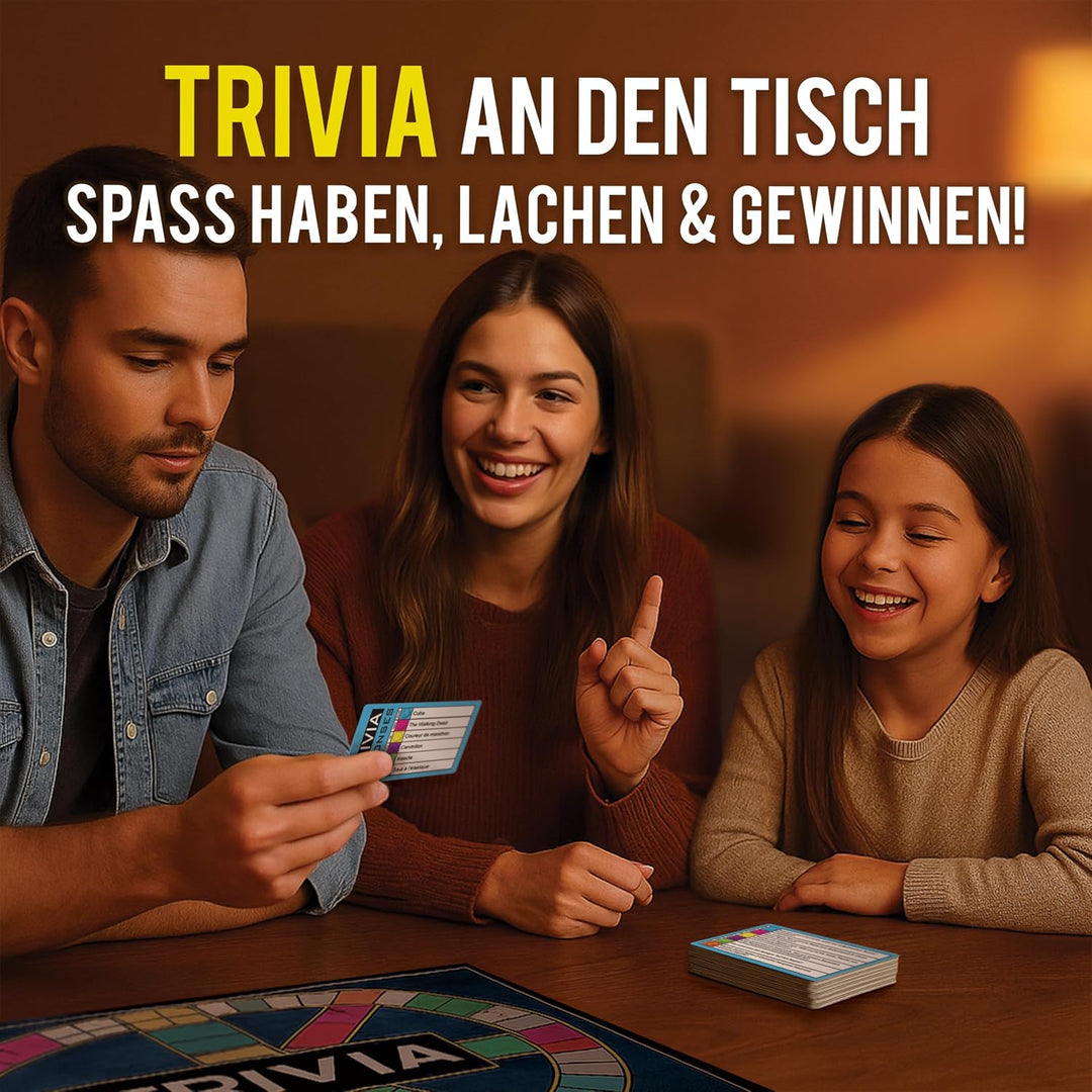 Trivia Kartensatz – Teenager Edition (14+) – Fragen &amp; Antworten – Quiz &amp; Pubquiz – Gesellschaftsspie