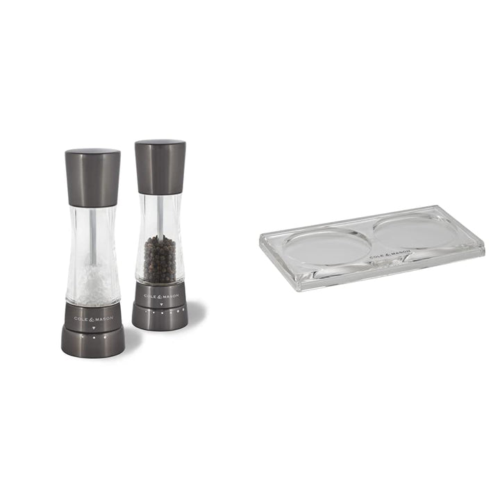 Cole & Mason H59428G Derwent Salz und Pfeffer Mühle Set (Rotguss) / Cole & Mason H306119 Ramsgate Kl