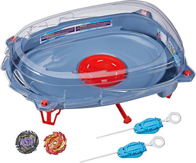 Beyblade Burst Surge Speedstorm Motor Strike Battle Set – Battle Spielset mit motorisierter Beystadi