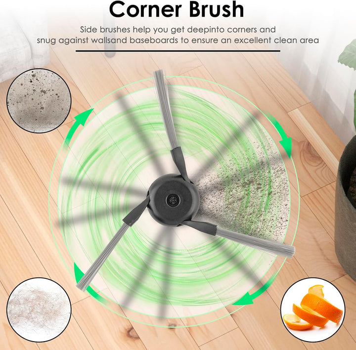 (10 Stück) X40 Ultra Ersatzteilset für Dreame X40 Ultra/ L40 Ultra/Mova P50 Ultra/ P50 Pro Ultra/ P1