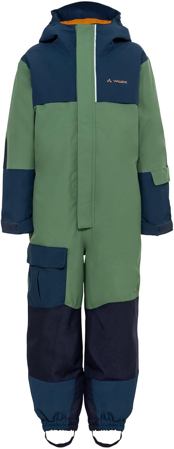 VAUDE Kids Snow Cup Overall - Winteroverall Kinder - Schneeanzug 104 woodland, 104 woodland