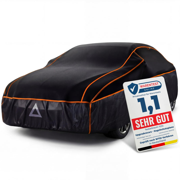 Upgrade4cars Premium Auto Hagelschutzplane Version 2026 | Auto Abdeckplane Komplett für alle Jahresz