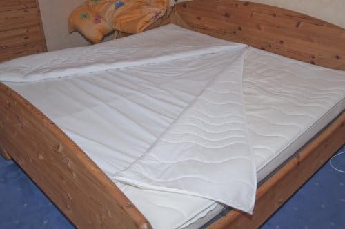 Staubschutzauflage Topliner Wasserbett 200x200cm - Effektiv gegen Staub und Schmutz auf der Wasserma