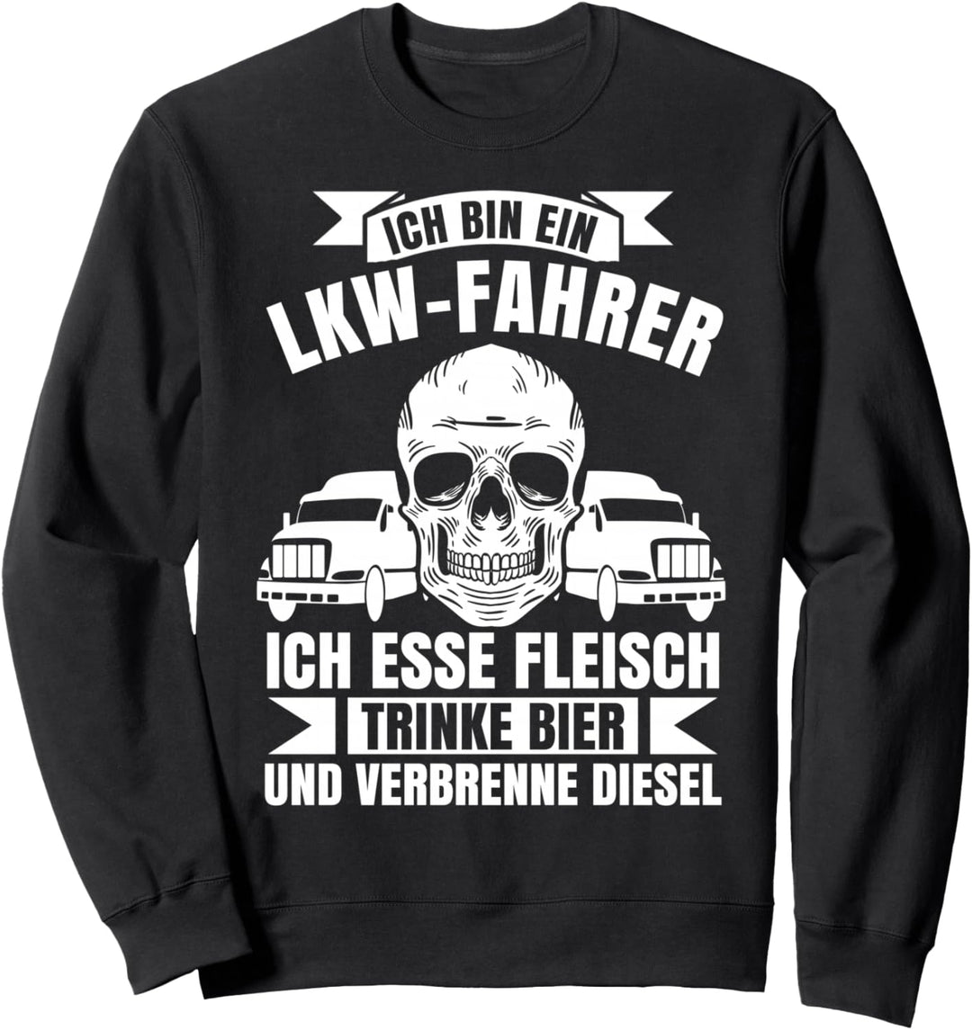 LKW Fahrer Trucker Lastkraftwagen Männer Spedition Geschenk Sweatshirt