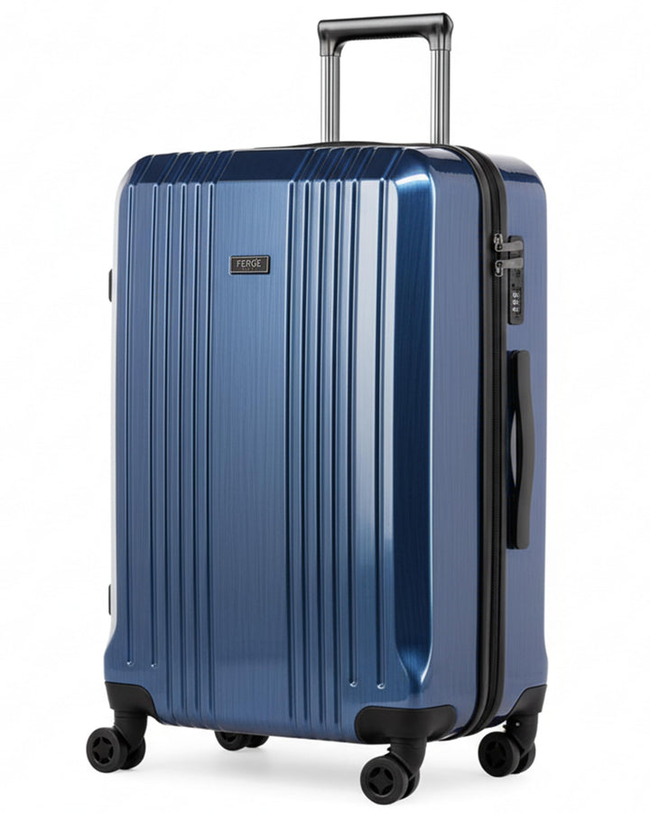 FERGÉ Handgepäck-Koffer Hartschale mit TSA Schloss Cannes Bordgepäck Rollkoffer 55 cm Reisekoffer Ka