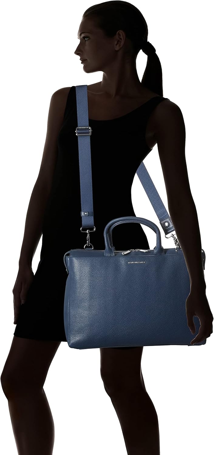 Mandarina Duck Unisex Mellow Urban mappe Avio, Avio