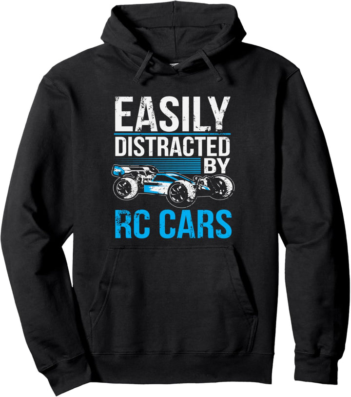 RC Car Racing leicht von RC Cars abgelenkt Pullover Hoodie