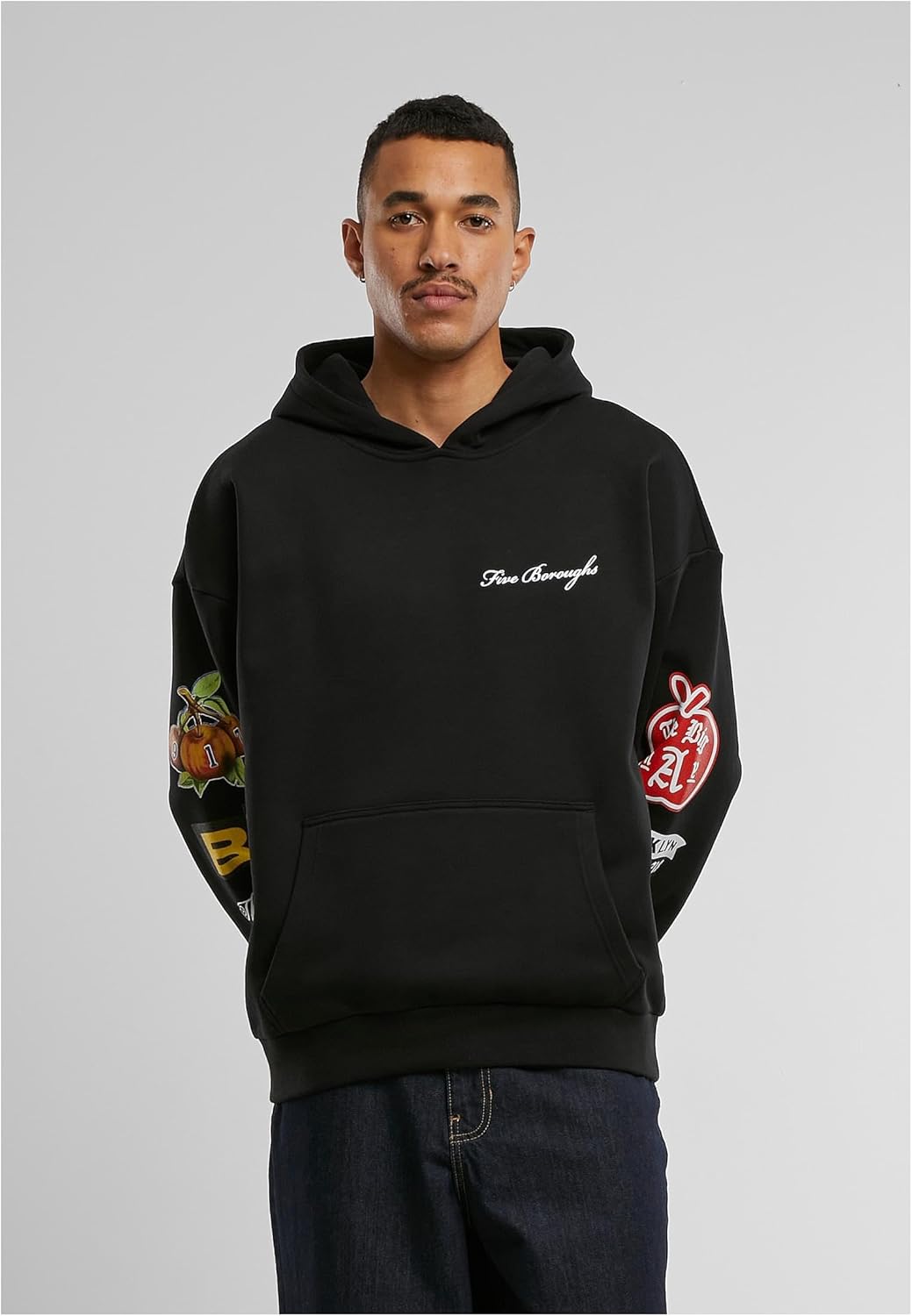 Mister Tee Herren NY Homage Oversize Hoody, XS Grosse Grössen