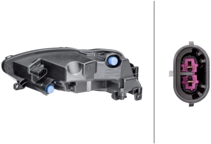 HELLA 1ND 012 996-021 FF/LED-Nebelscheinwerfer - rechts - für u.a. Seat Leon (5F1), rechts