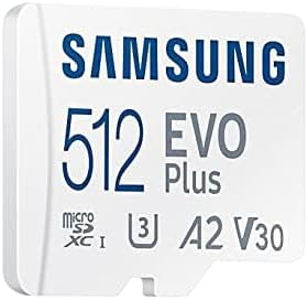 512GB Samsung EVO Plus MicroSDXC 130MB/s +Adapter