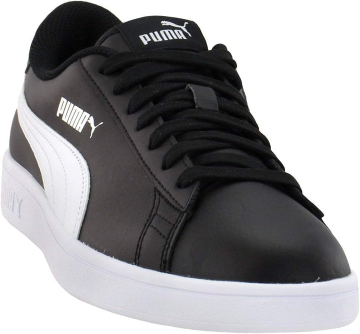 PUMA Herren Smash 2Sneaker 42.5 EU L Schwarz Weiss, 42.5 EU L Schwarz Weiss