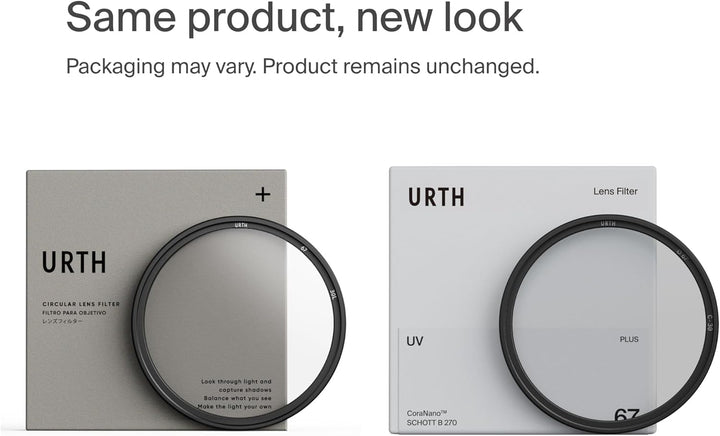 Urth 77 mm UV Filter (Plus+) 77mm Schwarz, 77mm Schwarz