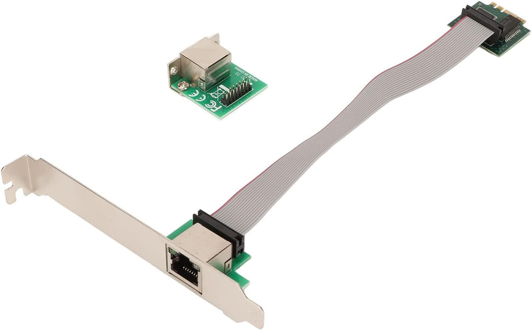 Annadue Gigabit Ethernet Server Netzwerkadapter, M.2 A+E I210AT Gigabit Server Netzwerkkarte, 10/100