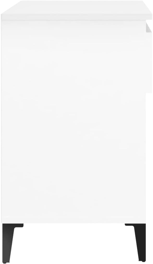 FIRBNUS Schuhregal Weiss 70x36x60 cm Holzwerkstoff Schuhorganizer Schuhaufbewahrung Schuhschrank Hol