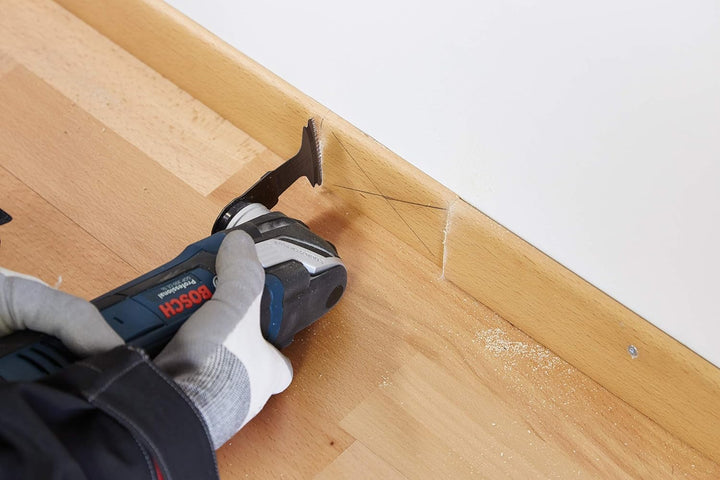 Bosch Professional 7 tlg. Starlock Tauchsägeblatt/Segmentsägeblatt Set (für Holz und Metall, Zubehör