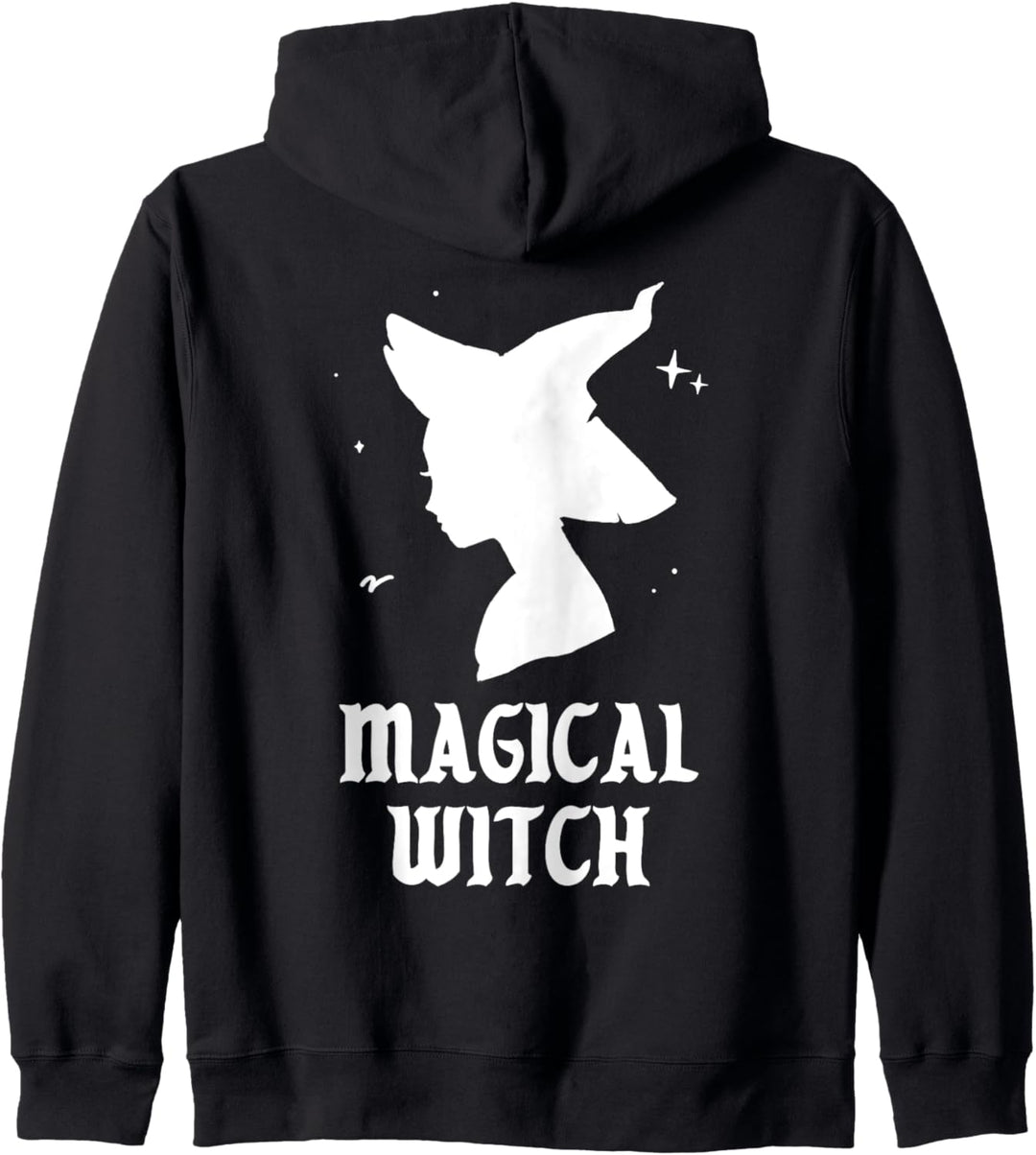 Magische Hexe Funny Spooky Vibes Gotik Halloween Kostüm Kapuzenjacke