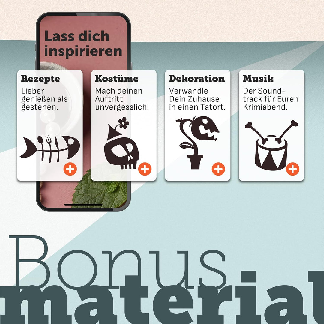 Culinario Mortale® Krimidinner für zuhause 5 bis 7 Personen - Mord über Bord - unterhaltsames Krimi