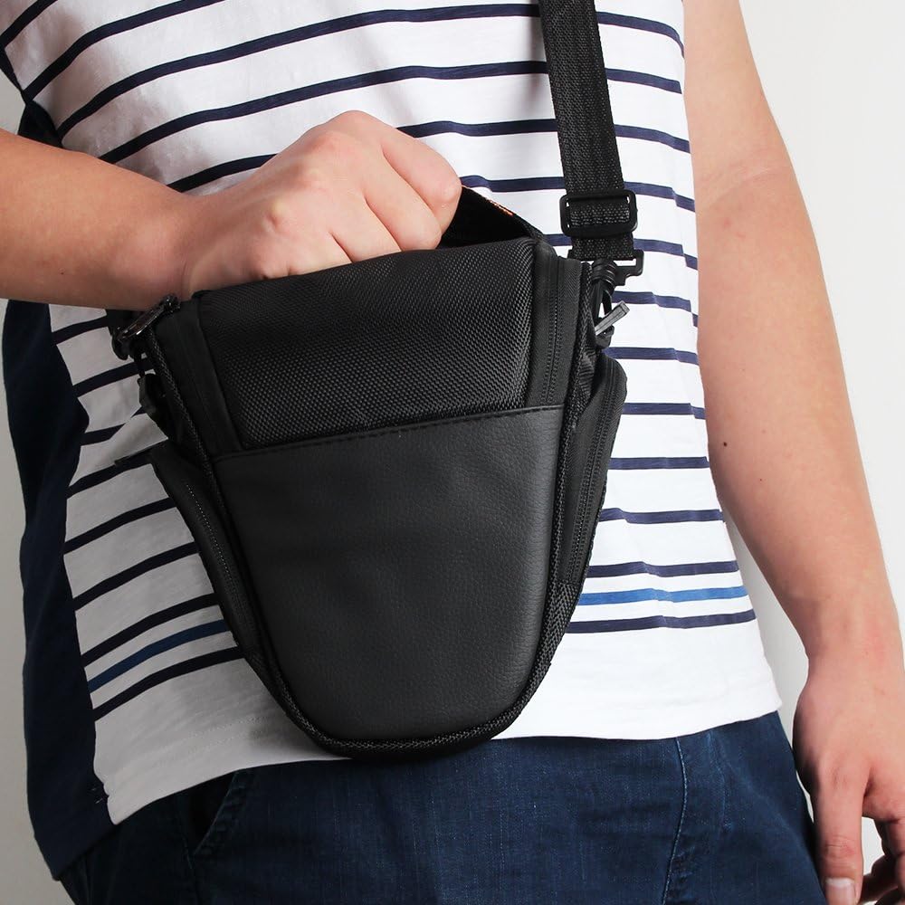 K-S-Trade Kameratasche Für Panasonic Lumix DC-FZ1000 II Kameratasche Fototasche Schultertasche Umhän