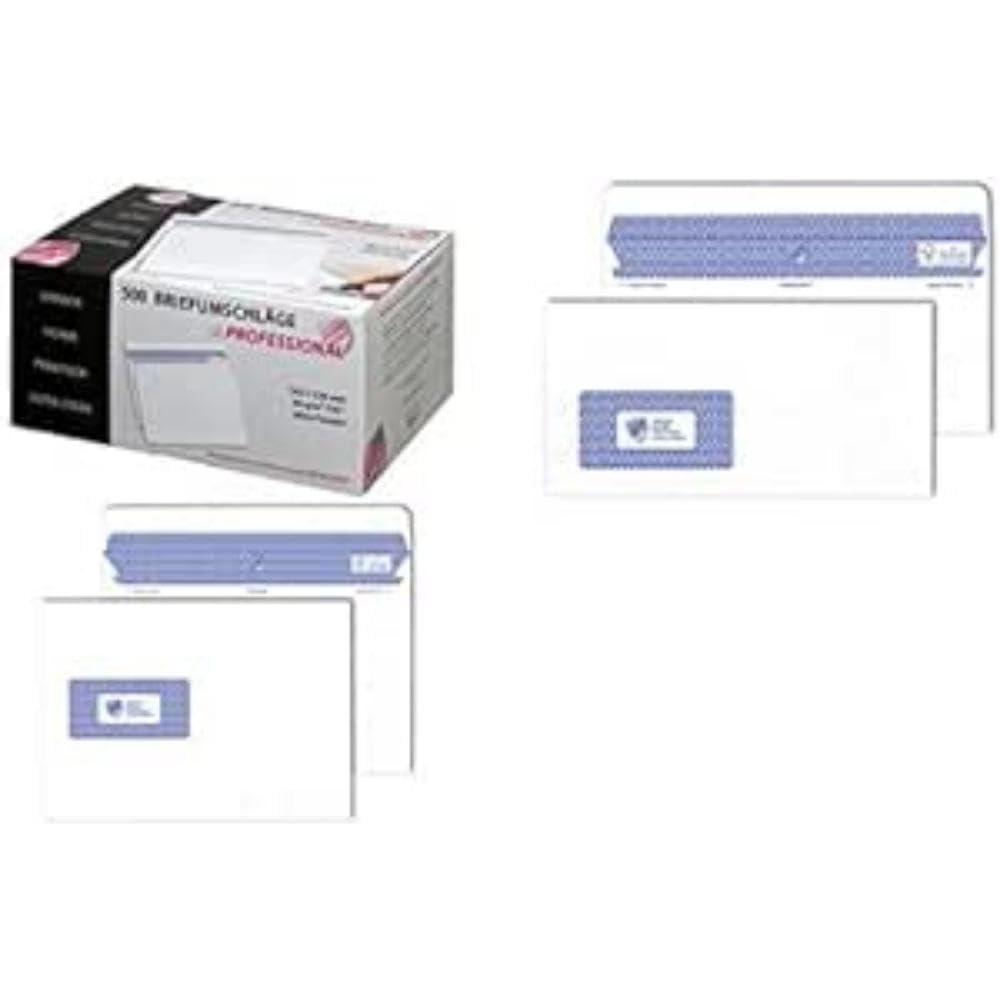 PROFESSIONAL 30051798 MAILmedia Briefumschlag REVELOPE, 112 x 225 mm, mit Fenster
