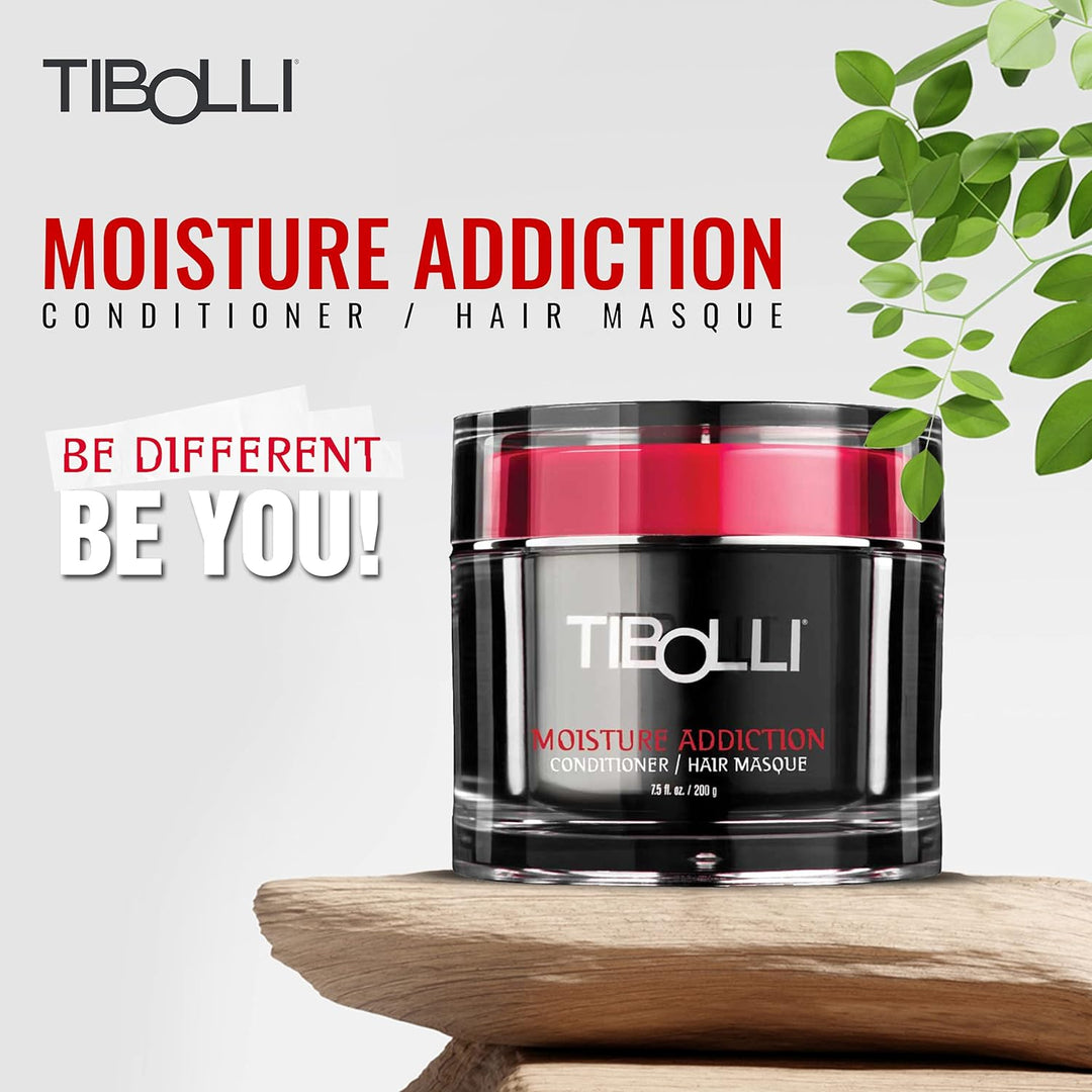 TIBOLLI Moisture Addiction Mask Deep Conditioning Masque (7.5 Fl oz/200g) Traitement hydratant et li