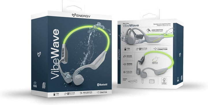 Energy Sistem Enersy Sistem VibeWave Bluetooth-Kopfhörer (Bluetooth 5.4, 15 Stunden Akkulaufzeit, Mi