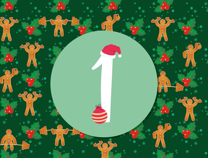 Lasst uns fit und munter sein: Der Fitnessadventskalender mit 24 Workouts gegen den Weihnachtsspeck