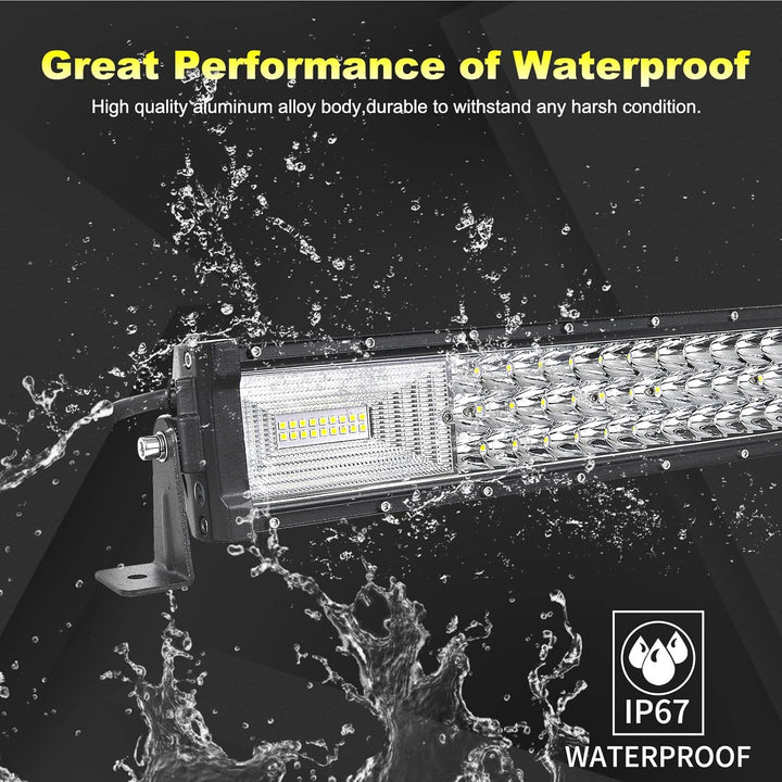 Willpower 32 Zoll 81CM 405W LED Arbeitsscheinwerfer Bar Scheinwerfer 12V 24V Wasserdicht Flutlicht S