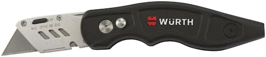 Würth Trapezklingemesser mit Bitaufnahme 1/4 Zoll, Würth Art.-Nr. 071566 515