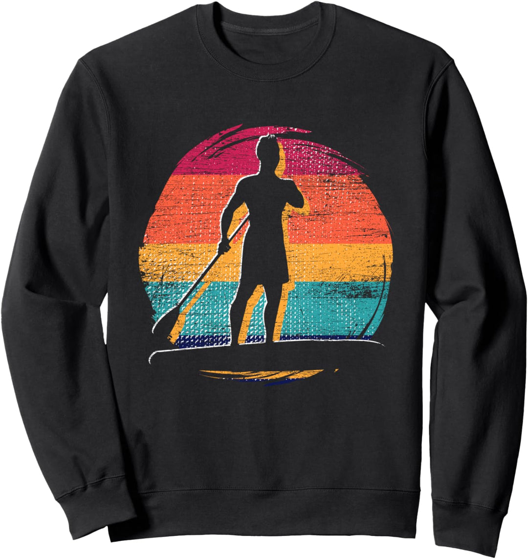 Retro SUP Stand Up Paddling Sweatshirt
