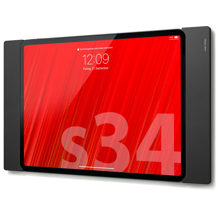 smart things s34 b sDock Fix Pro Schwarz - Abschliessbare Wandhalterung und Ladestation zur dauerhaf