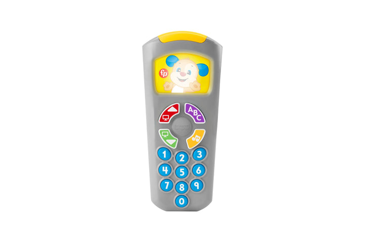 Fisher-Price Lernspass Lernspielzeug für Babys Hündchen-Fernbedienung Spielzeugfernbedienung mit Mus