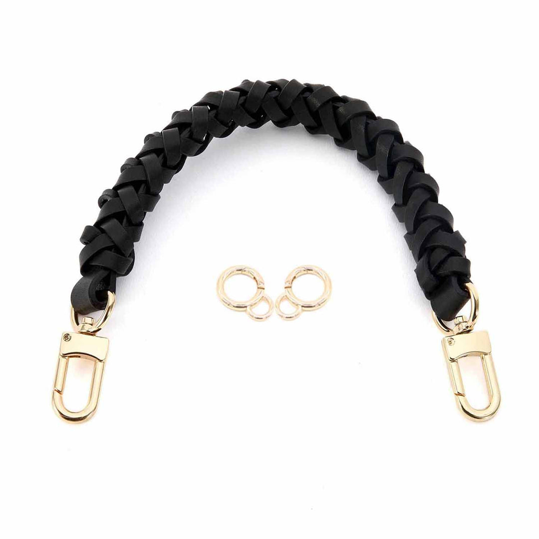 Top Handle Neonoe Strap Geflochtener Echtleder-Griff 31cm,Geflochtener Griff für Beaubourg Hobo,Astr