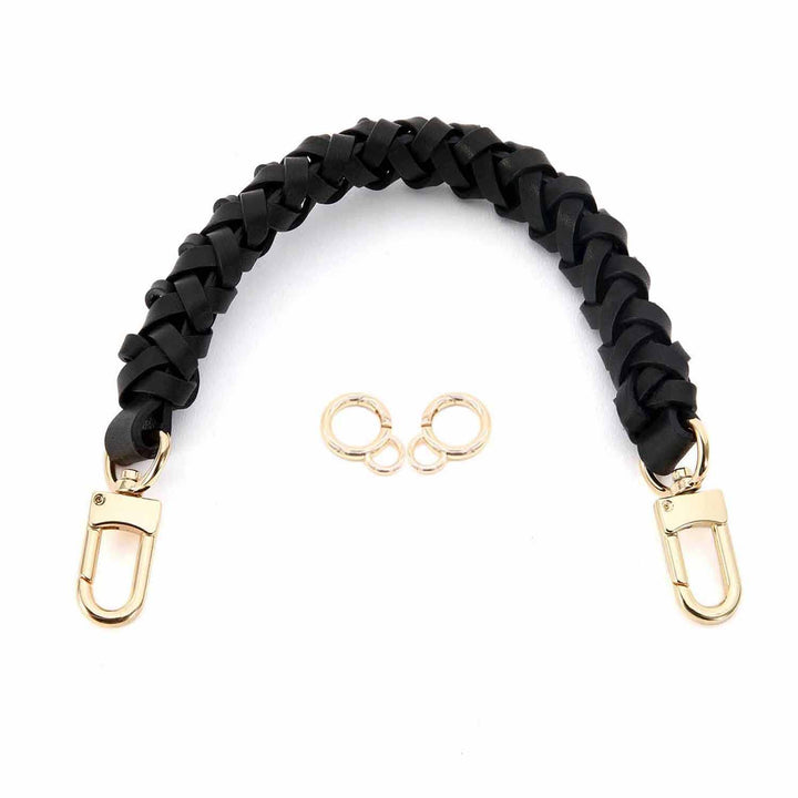 Top Handle Neonoe Strap Geflochtener Echtleder-Griff 31cm,Geflochtener Griff für Beaubourg Hobo,Astr
