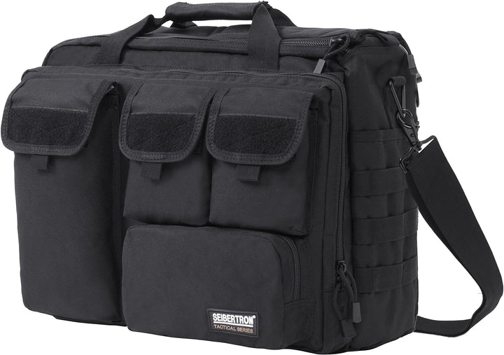 Seibertron X.K.B.B-2 Pro - Multifunktions- Herren Militär Taktische Outdoor Laptop Tasche, Handtasch