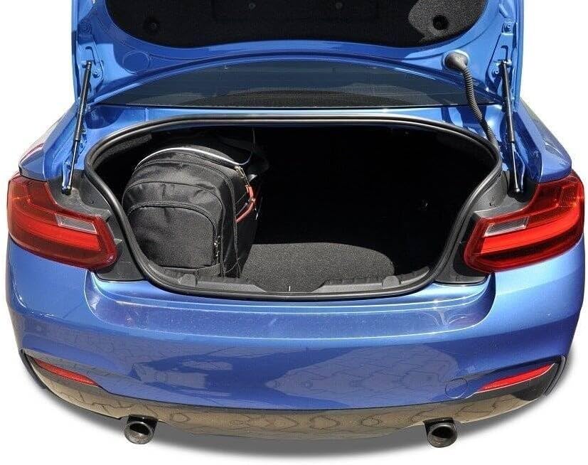 KJUST Dedizierte Reisetaschen 4 stk kompatibel mit BMW 2 COUPE F22 2013-2021