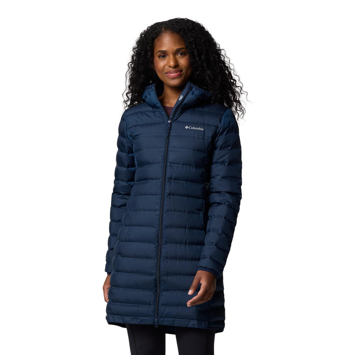 Columbia Damen Lake 22 Down Long Hooded Jacket Daunenjacke Mit Kapuze Lake 22 2.0 Down Long Hooded J