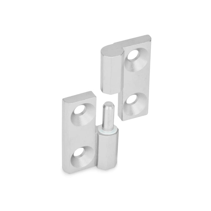 Ganter Normelemente | Aushängbare Scharniere | Edelstahl | GN 337-NI-60-60-A-2-GS | 60x60mm | Anschl