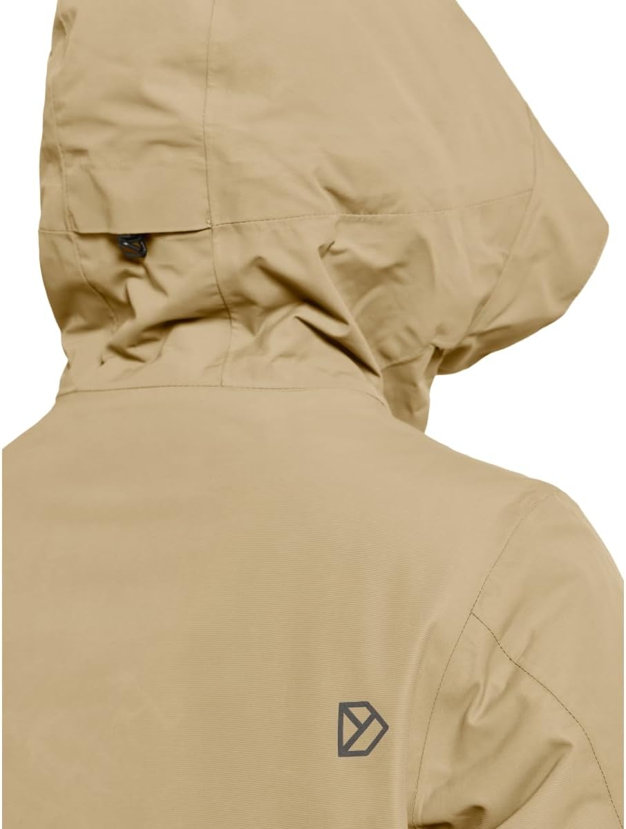 Didriksons Damen Frida 7 Parka Winterjacke 34 Braun, 34 Braun