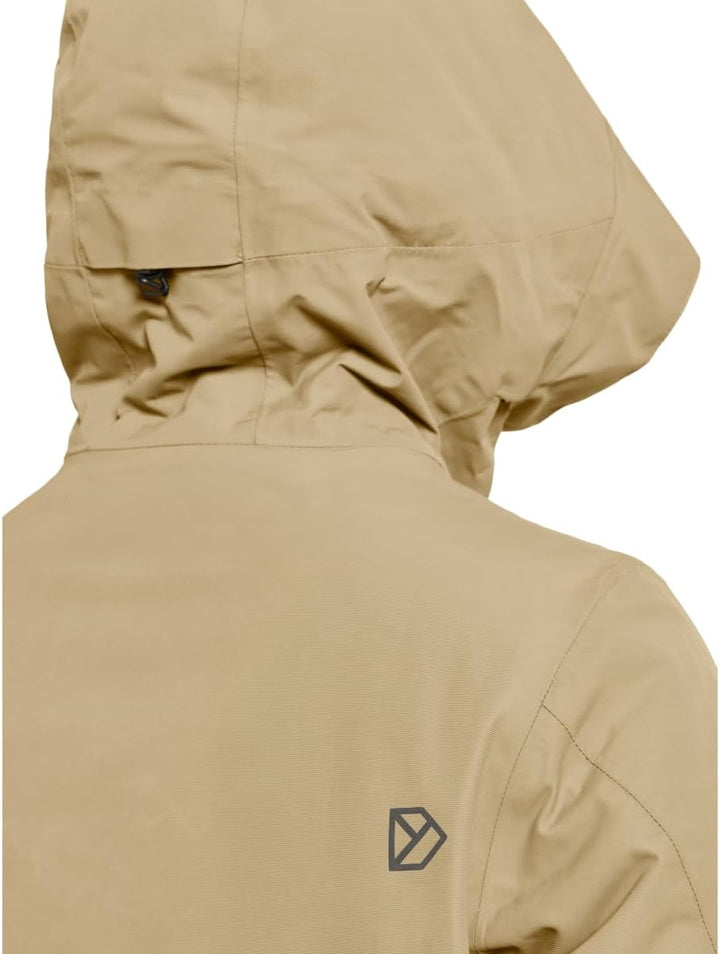 Didriksons Damen Frida 7 Parka Winterjacke 34 Braun, 34 Braun