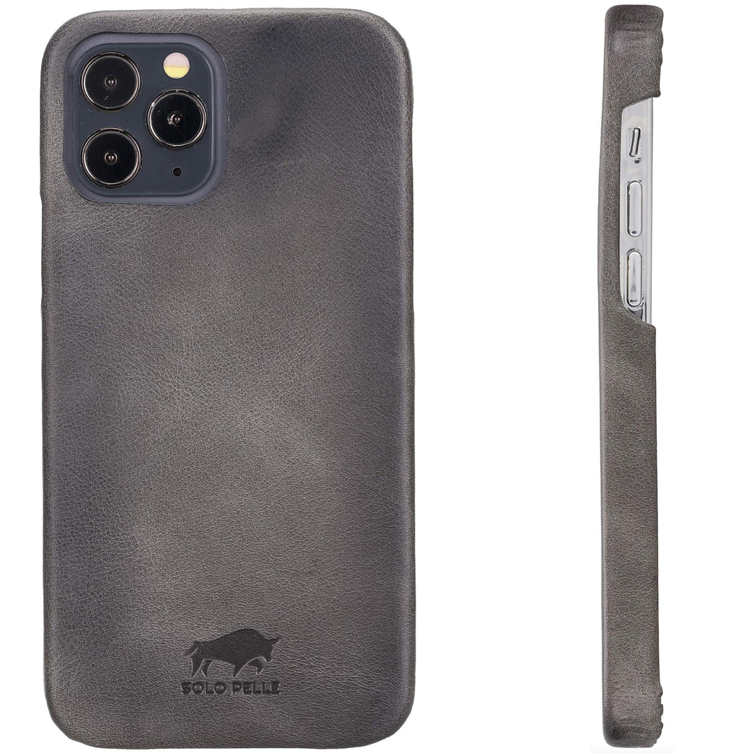 Solo Pelle Lederhülle für das iPhone 12 Pro Max in 6.7 Zoll Princeton Case Leder Hülle Ledertasche B