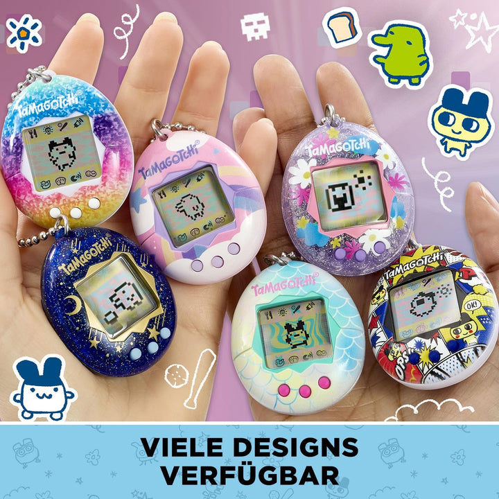 BANDAI - Tamagotchi - Tamagotchi original - Stary Night - virtuelles elektronisches Haustier - 42970