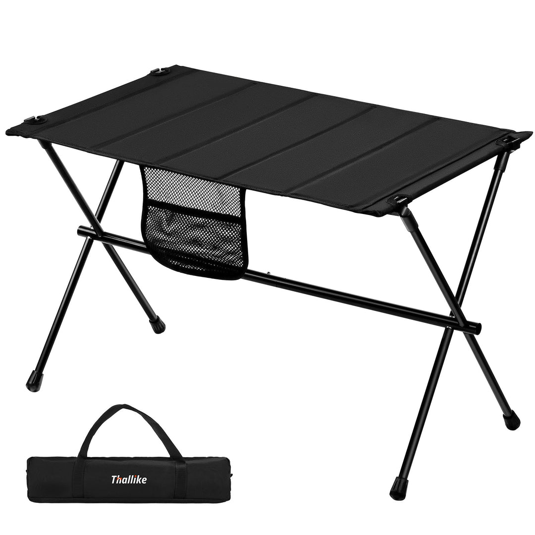 Campingtisch Klappbar,Aluminium Klapptisch Camping Tisch mit Tragetasche und Netztasche,Ultraleicht