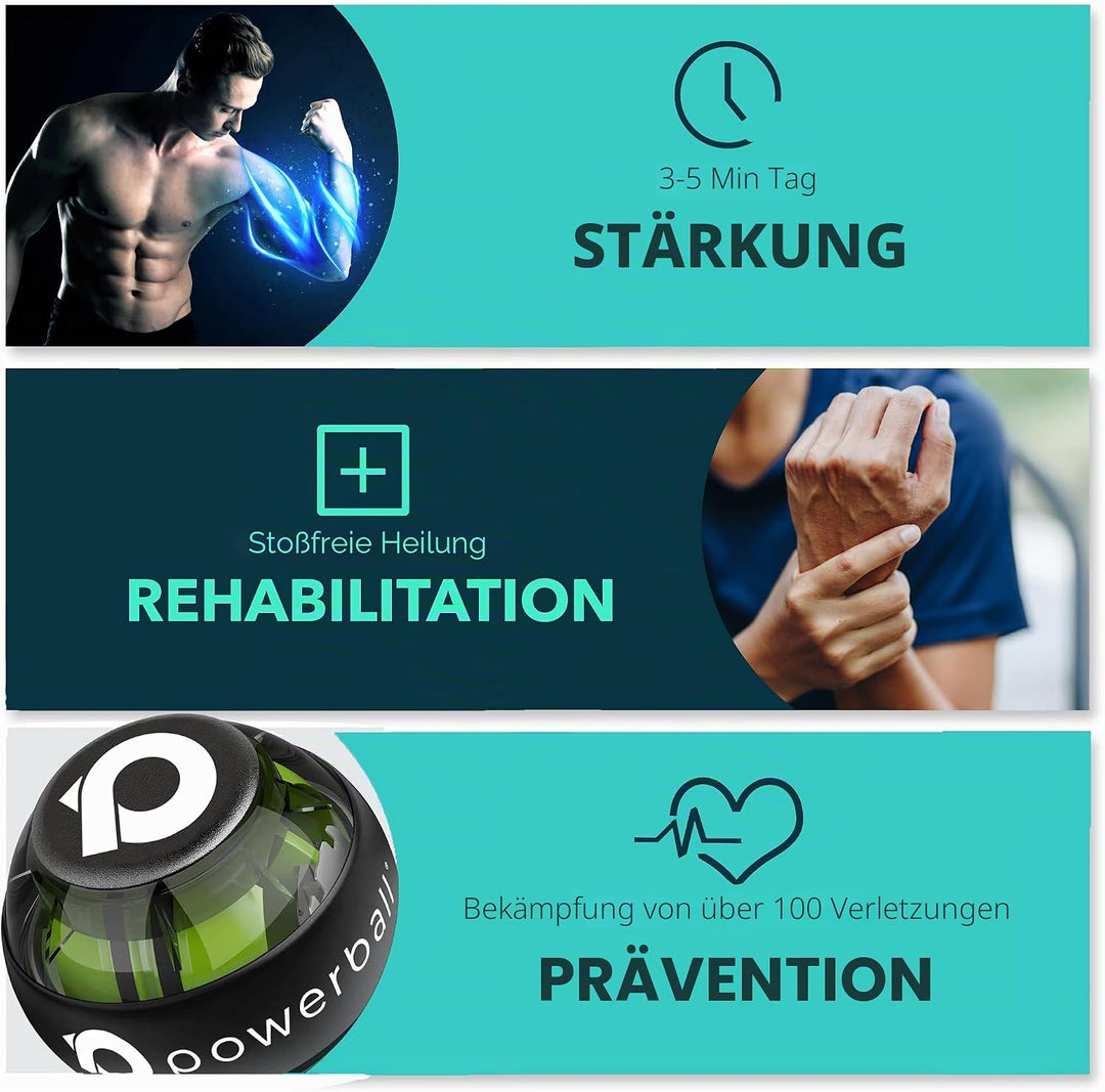 NSD Powerball Autostart-Serie – Stärkung und Rehabilitation Gyroskope.