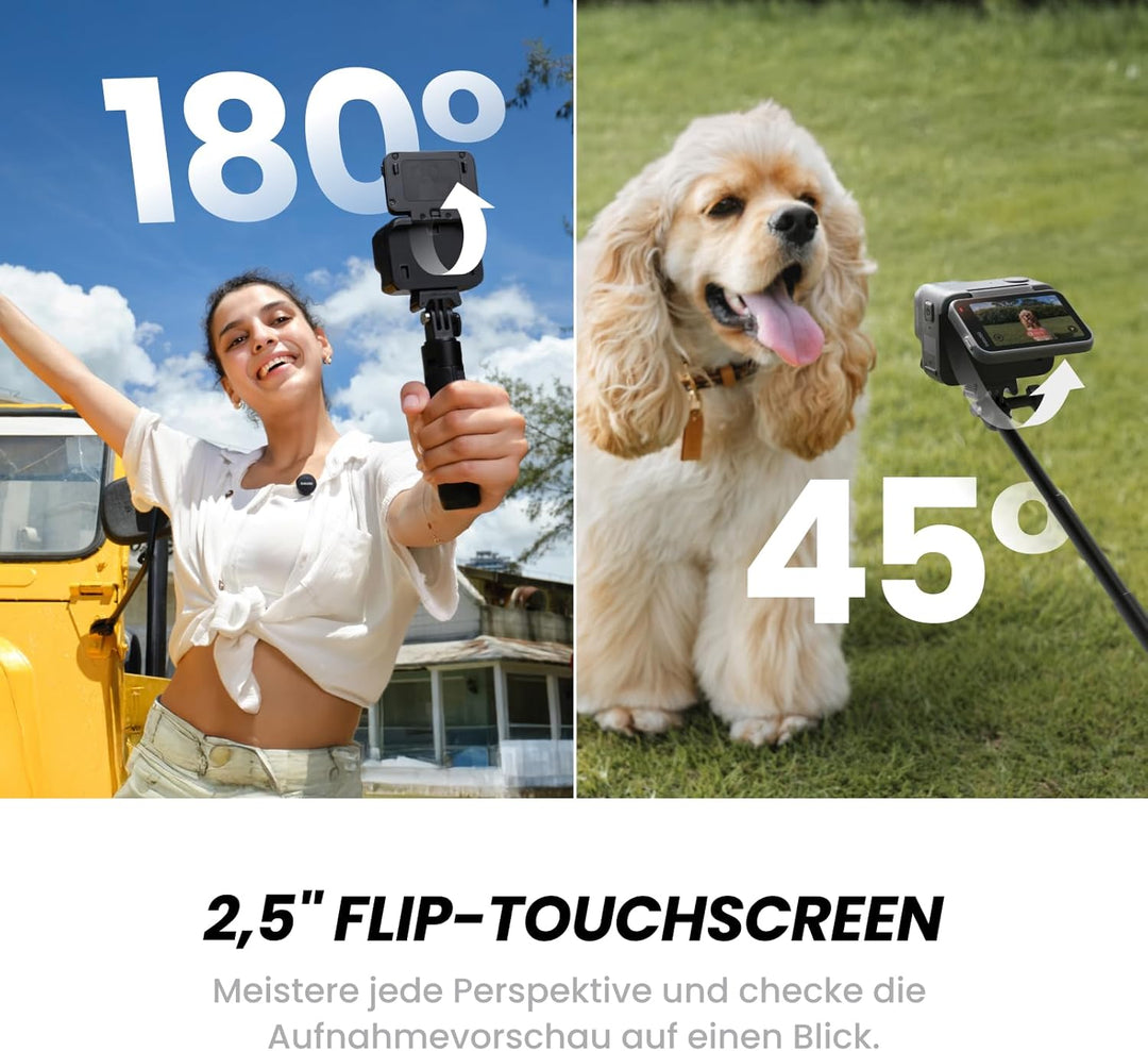 Insta360 Ace Pro 2 Starter-Bundle – Wasserdichte 8K Action-Kamera, gemeinsam mit Leica entwickelt, 1