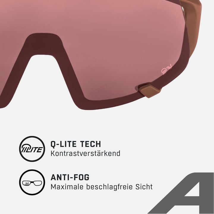 ALPINA Einheitsgrösse brick matt, Einheitsgrösse brick matt