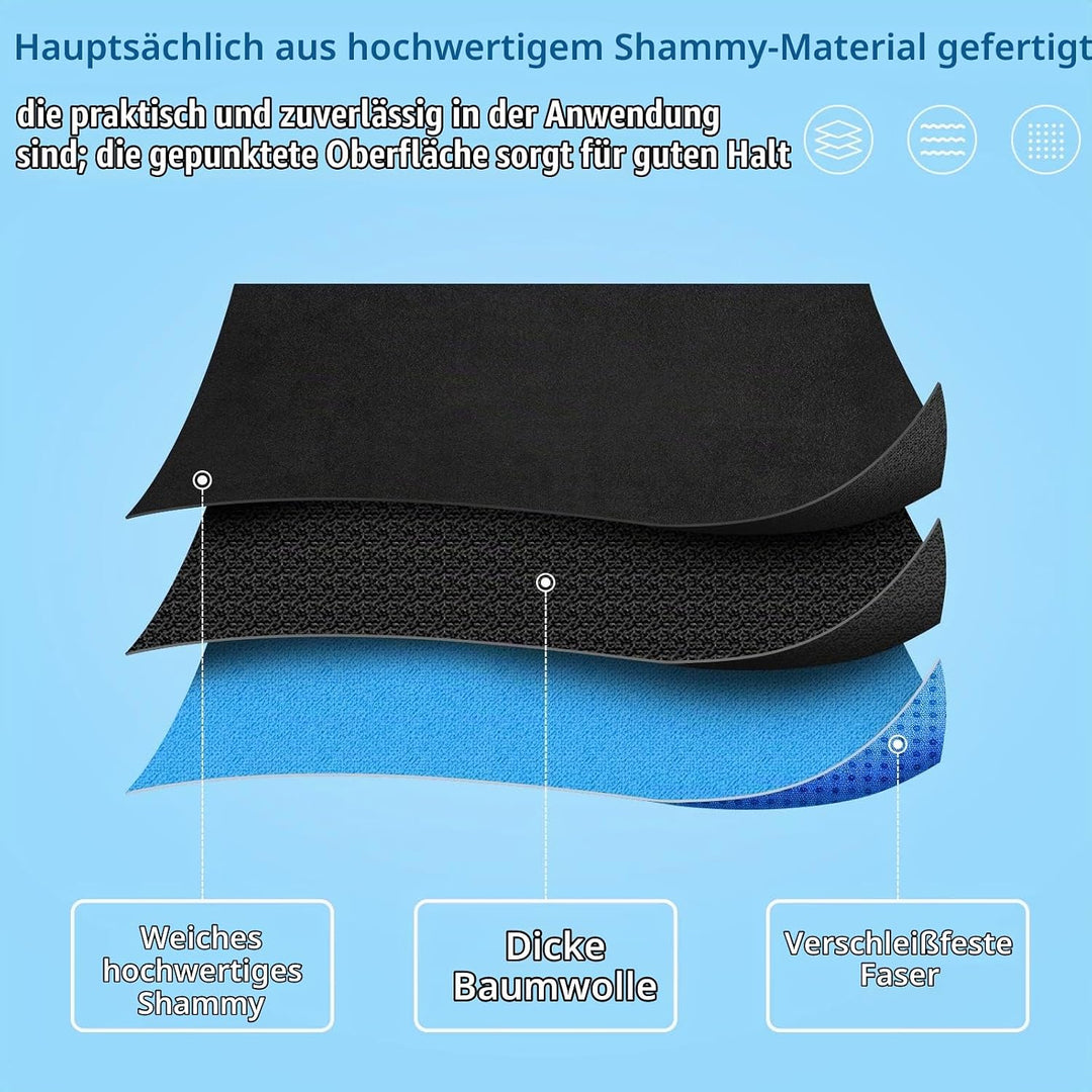 Aoriher Bowlingball-Handtuch, 20 x 20 cm, Shammy Pad, Rag, Bowling, Mikrofaser-Handtuch, leicht abwi