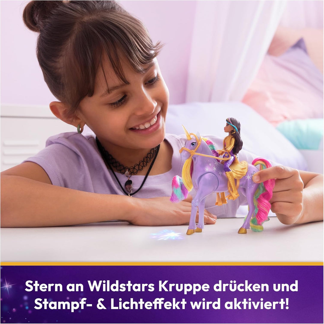 Unicorn Academy Licht-Magie Wildstar und Sophia - ca. 12 cm grosse Originalfiguren zur beliebten Net